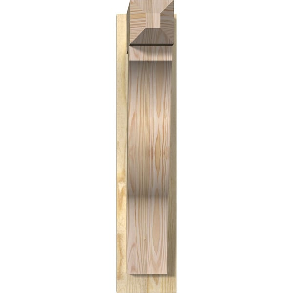 Funston Craftsman Rough Sawn Outlooker, Douglas Fir, 6W X 16D X 28H